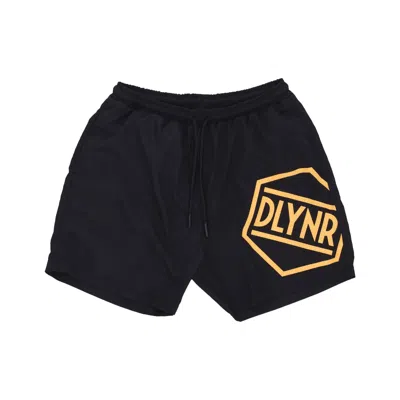 Dolly Noire Men's Swim Shorts Logo Swimshorts Black/orange