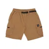Dolly Noire Men's Techno Cargo Shorts Beige In Beige