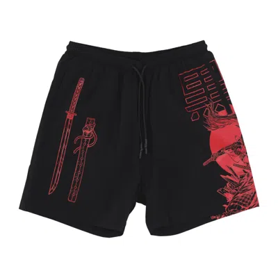 Dolly Noire Miyamoto Musashi Outline Swimshorts Men's Swim Shorts Black/multi