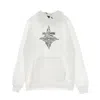 Dolly Noire Nobu Protector White Men's Hoodie In White