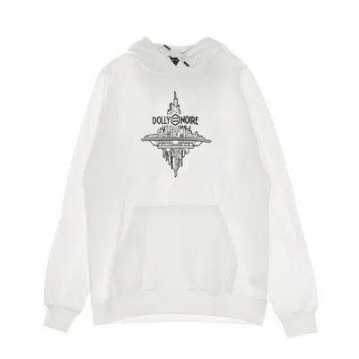 Dolly Noire Nobu Protector White Men's Hoodie