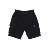 Dolly Noire Short Men's Techno Cargo Shorts Black In Black
