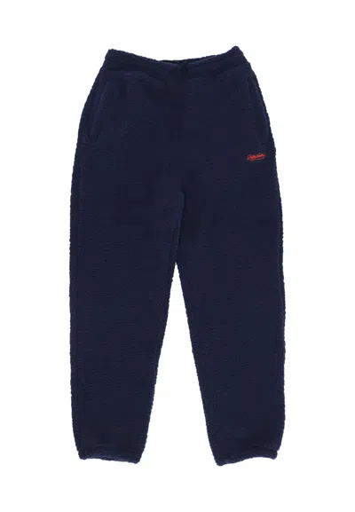 Dolly Noire Teddy Bear Men Sherpa Sweatpants Navy