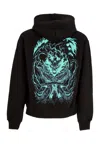 Dolly Noire Thresh Hoodie Men's Hoodie Black In Black