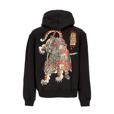 Dolly Noire Tiger And Soldier Hoodie Black Men's Hoodie