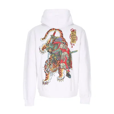 Dolly Noire Tiger And Soldier Hoodie White Men's Hoodie