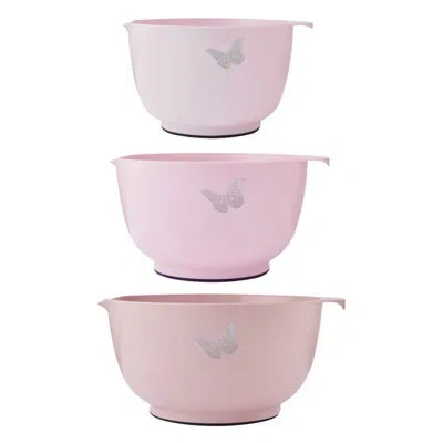 Dolly Parton 3-piece Mixing Bowl Set In Pink