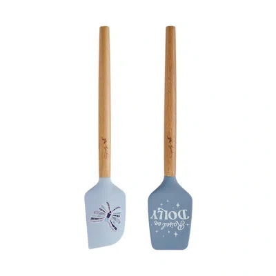 Dolly Parton Silicone Batter Spatula In Blue
