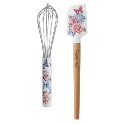 Dolly Parton Spatula And Whisk Set In Pink;white