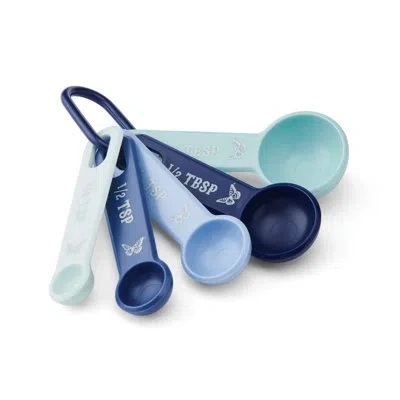 Dolly Parton Steel Measuring Spoons In Blue