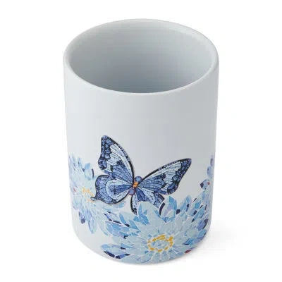 Dolly Parton Stoneware Crock In White;blue