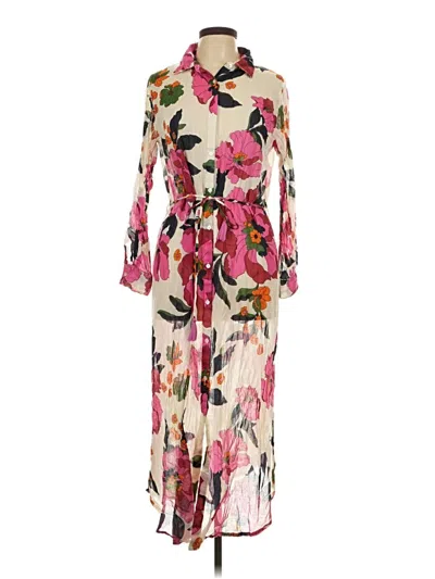 Pre-owned Dolma Casual Dress In Pink