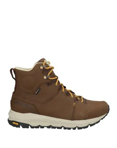 Dolomite Man Ankle Boots Dark Brown Size 9 Leather