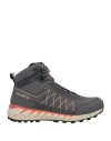 Dolomite Man Ankle Boots Grey Size 9 Textile Fibers In Grey