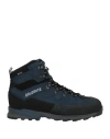 Dolomite Man Ankle Boots Navy Size 11.5 Leather, Textile Fibers In Blue