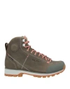 Dolomite Woman Ankle Boots Military Green Size 7 Soft Leather, Rubber