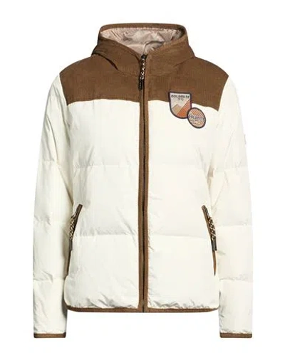 Dolomite Woman Puffer Off White Size S Polyester
