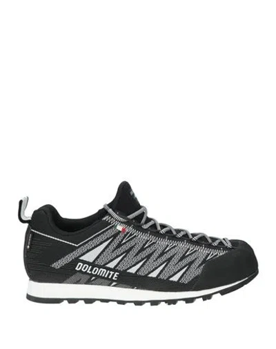 Dolomite Woman Sneakers Black Size 7.5 Synthetic Material, Textile Fibers