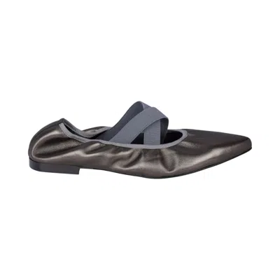 Dolores Promesas Women's Andar Con Tula Ballerina Flats In Graphite Grey