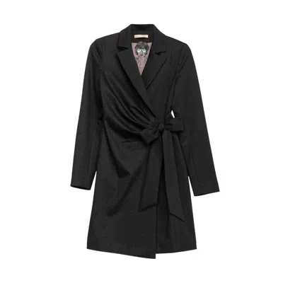 Dolores Promesas Women's Black Casilda Tailored Dress
