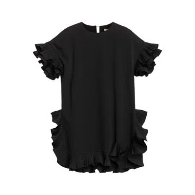 Dolores Promesas Women's Black Esme Short Dress