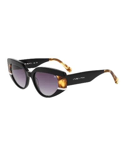 Dolores Promesas Women's Black, Havana And White Cat Eye Tendency Glasses