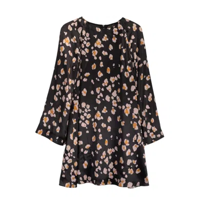 Dolores Promesas Women's Black Laura Printed Dress
