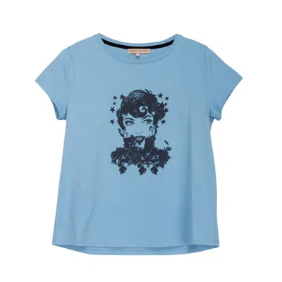 Dolores Promesas Women's Blue Celeste Dolores Illustrated T-shirt
