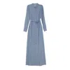 Dolores Promesas Women's Blue Lavender Long Dress Rapport In Blue