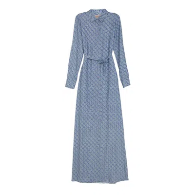 Dolores Promesas Women's Blue Lavender Long Dress Rapport