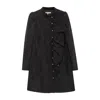 Dolores Promesas Women's Filipa Short Black Ruffle Dress In Black