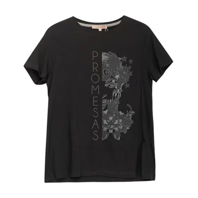 Dolores Promesas Women's Illustrated Black T-shirt Promises