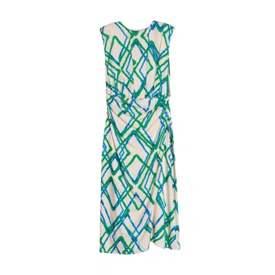 Dolores Promesas Women's Lena Ruched Midi Dress