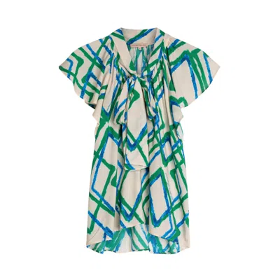 Dolores Promesas Women's Lena Tie-neck Blouse