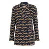 Dolores Promesas Women's Linces Navy Blue Blazer In Blue