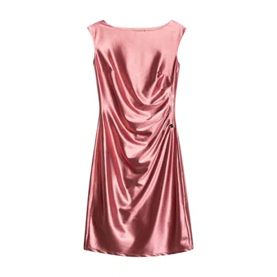 Dolores Promesas Women's Pink / Purple Elle Pink Midi Dress In Multi