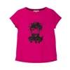 Dolores Promesas Women's Pink / Purple Fuchsia Dolores Illustrated T-shirt In Pink/purple