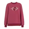 Dolores Promesas Women's Red  Garnet Sweatshirt In Red
