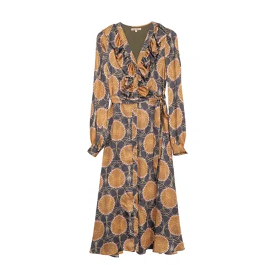 Dolores Promesas Women's Sofia Flowers Midi Dress