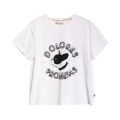 Dolores Promesas Women's White Lumi T-shirt