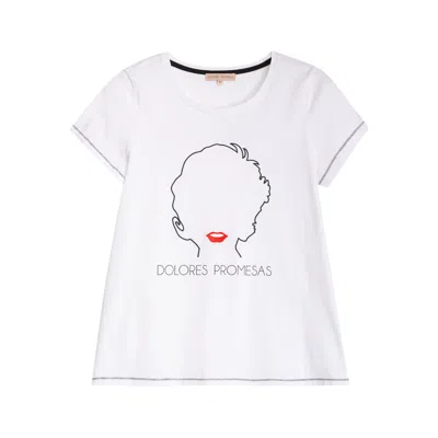 Dolores Promesas Women's White Muse T-shirt