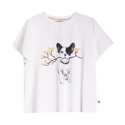 Dolores Promesas Women's White Perle T-shirt