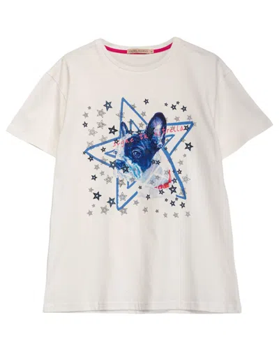 Dolores Promesas Women's White Stars Tula T-shirt