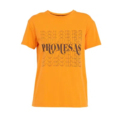 Dolores Promesas Women's Yellow / Orange  Orange Shirt Sign In Yellow/orange