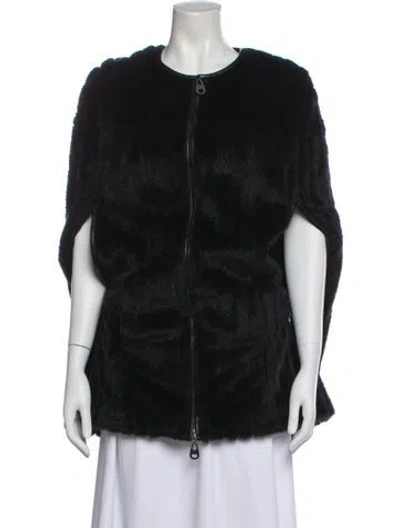 Pre-owned Doma Printed Jacket In Black