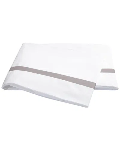 Domani Home Hotel Sheet Set - Taupe In White