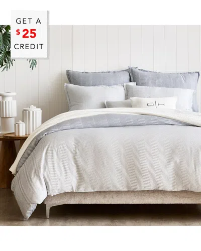 Domani Home 300 Thread Count Leze Blue Duvet Set