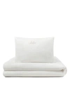 Domani Home Bebe Cotton Gauze Crib Duvet Cover In White