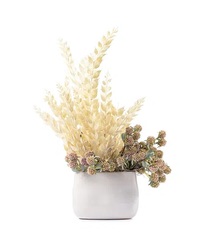 Domani Home Berry Floral Arrangement In White