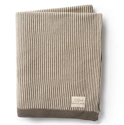 Domani Home Bira Throw Blanket In Brown